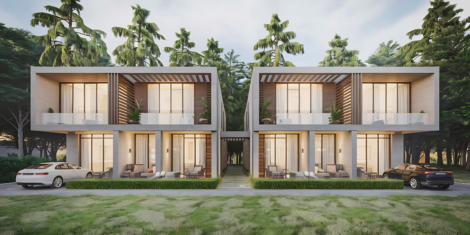 customised villas in residential layout